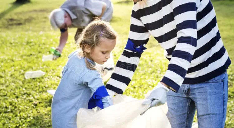 teaching children not to litter