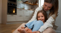 emotional calmness of a mother