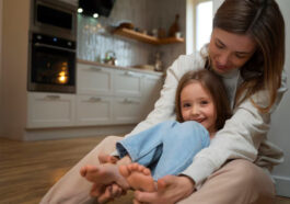 emotional calmness of a mother