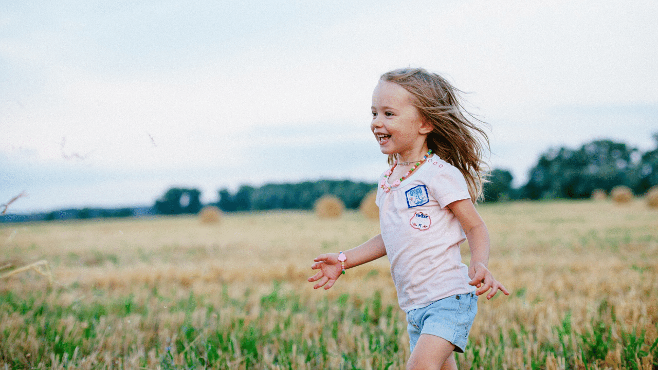 children happy