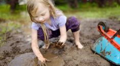 children playing dirty