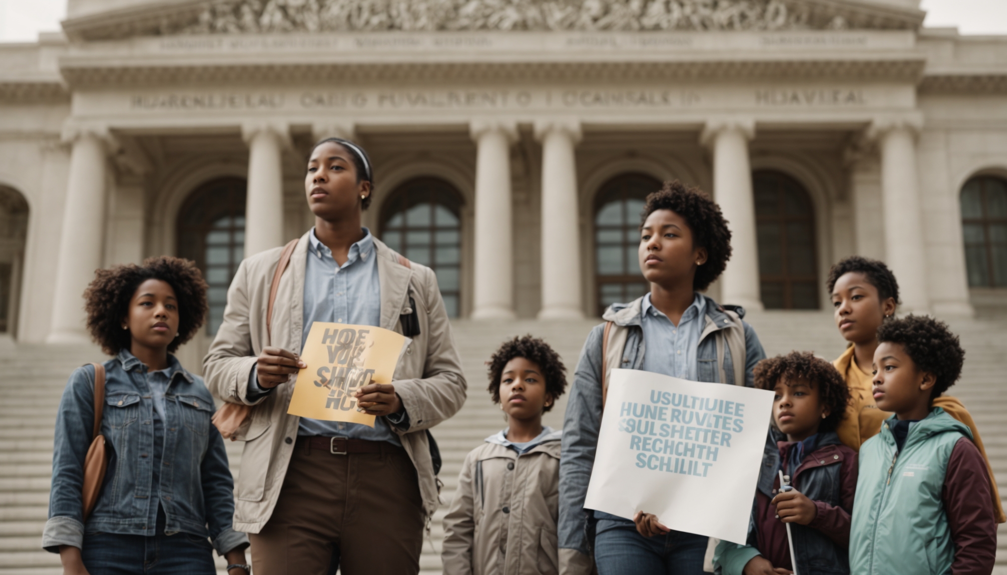 Parents Rally at City Hall Demanding Stronger School Mental Health Support